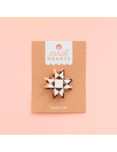 Barrette - Star Quilt Star