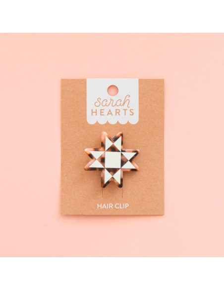 Barrette - Star Quilt Star