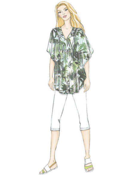 Pattern for top, tunic, and caftan - Butterick 6559