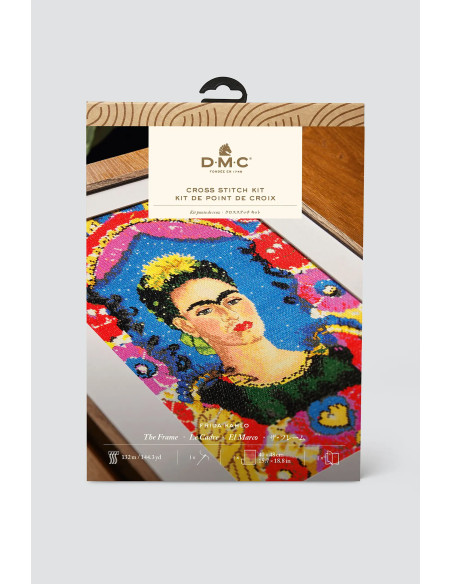 Cross-stitch embroidery kit - The frame
