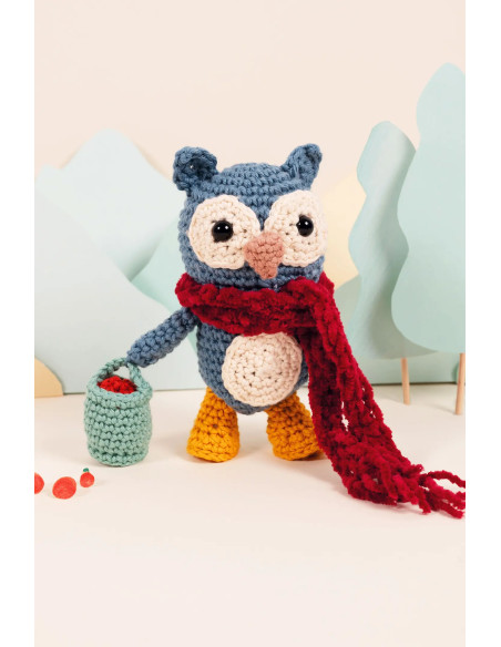 Amigurumi Kit - Owl in the Garden