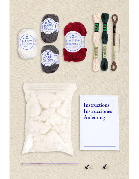 Amigurumi kit - Gourmet squirrel
