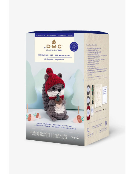 Amigurumi kit - Gourmet squirrel