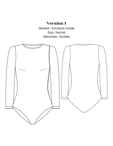 Body Pattern - Sora - Lise Tailor