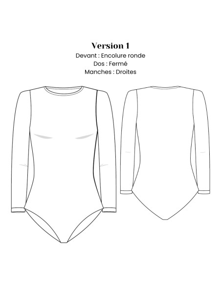 Body Pattern - Sora - Lise Tailor