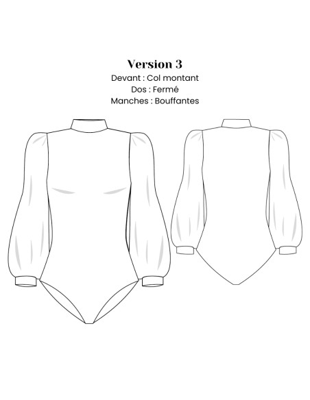 Body Pattern - Sora - Lise Tailor
