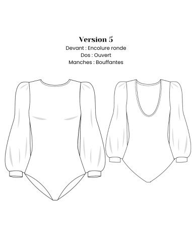 Body Pattern - Sora - Lise Tailor