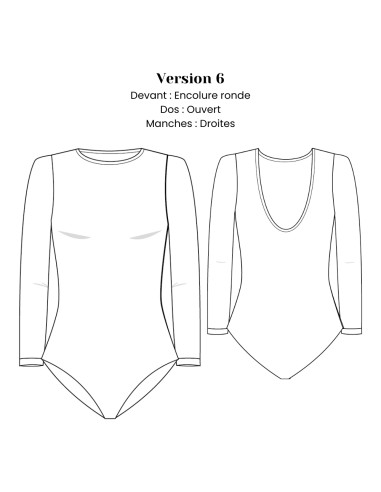 Body Pattern - Sora - Lise Tailor