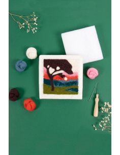 Felting Kit - Sunset