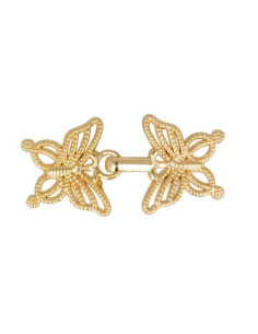 Chic Brandenburg bow tie - Gold