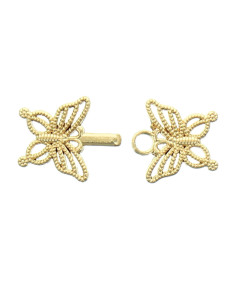 Chic Brandenburg bow tie - Gold 2