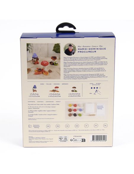 Felting Kit - Mushrooms