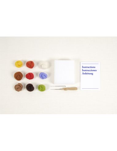 Felting Kit - Mushrooms