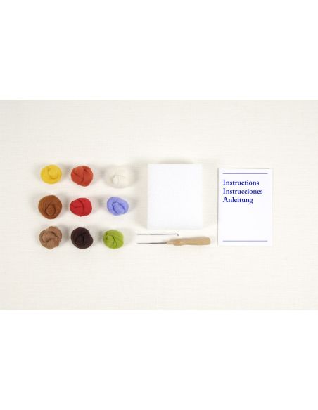 Felting Kit - Mushrooms