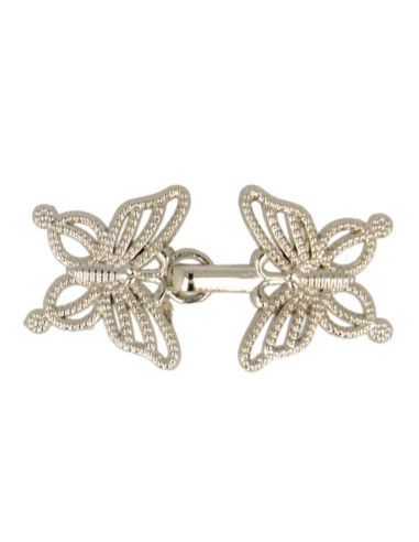 Chic Brandenburg bow tie - Silver