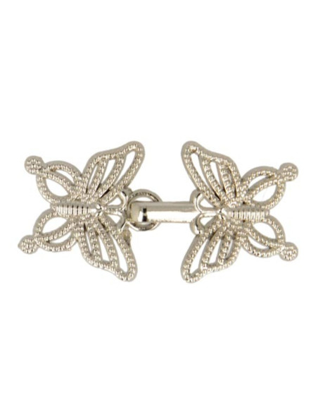Chic Brandenburg bow tie - Silver
