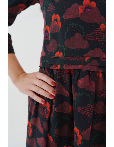 Celestial Viscose Fabric - Lise Tailor