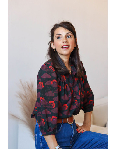 Celestial Viscose Fabric - Lise Tailor