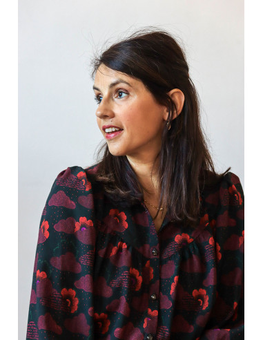 Celestial Viscose Fabric - Lise Tailor