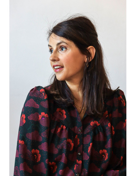 Celestial Viscose Fabric - Lise Tailor