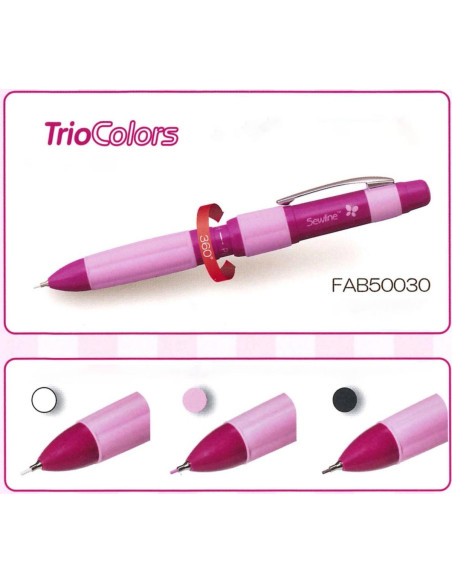 Sewline TrioColors 3-in-1 Chalk Mechanical Pencil