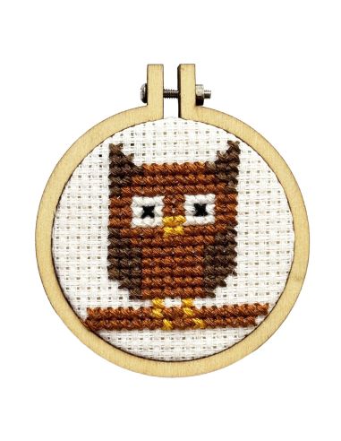 Mini cross-stitch embroidery kit - You are the greatest!