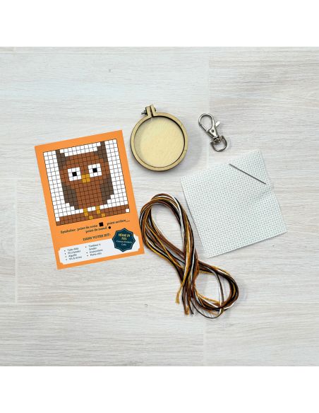 Mini cross-stitch embroidery kit - You are the greatest!