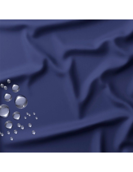 Tissu toile imperméable pour ciré - Bleu marine