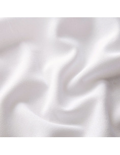 Crepe Georgette Fabric - White