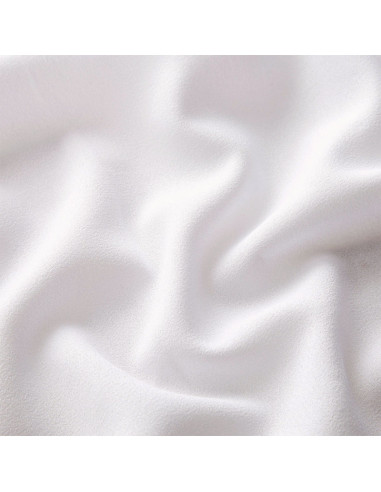 Crepe Georgette Fabric - White