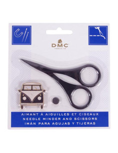 DMC Travel Scissors and Needle Magnet Set - Black