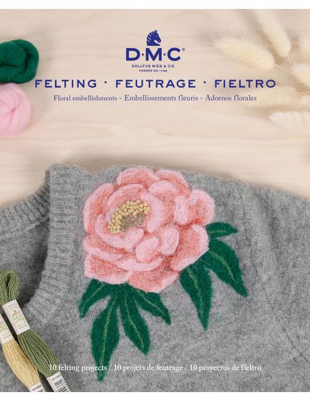 DMC Felting Catalog - Floral Embellishments