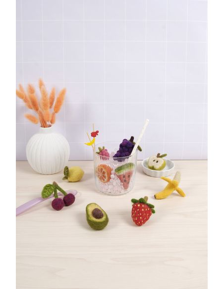 DMC Felting Catalog - Fruit Basket