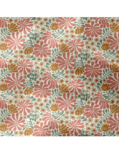 Double gauze printed fabric - Bomini