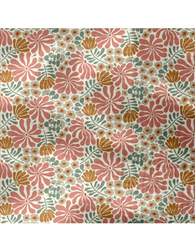 Double gauze printed fabric - Bomini
