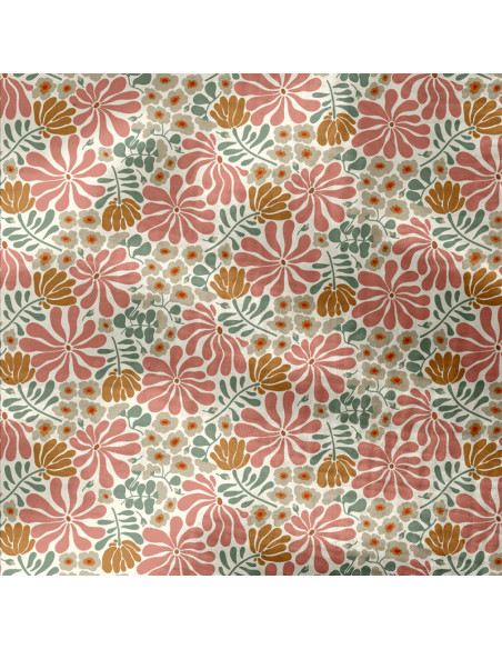 Double gauze printed fabric - Bomini