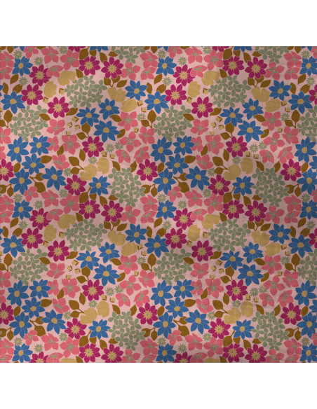 Printed double gauze fabric - Gladys