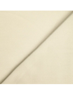 Heavy viscose twill fabric - Ecru