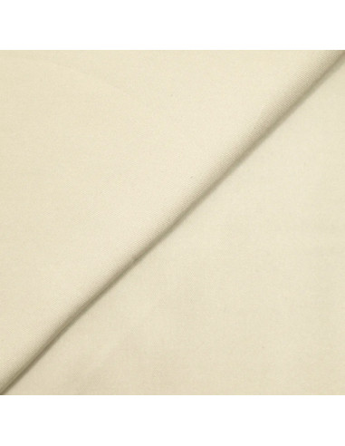 Heavy viscose twill fabric - Ecru