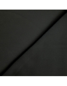 Heavy viscose twill fabric - Black