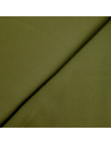 Heavy viscose twill fabric - Olive