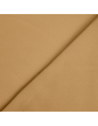 Heavy viscose twill fabric - Beige