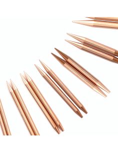 Interchangeable needle tips DMC rose gold
