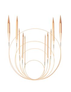 Swivel cable for DMC rose gold interchangeable needles