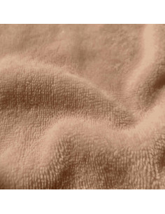 Micro terry viscose fabric - Mocha