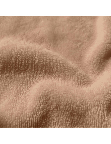 Micro terry viscose fabric - Mocha