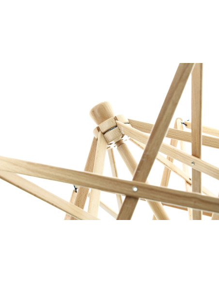 Wooden yarn swift with clamp by Rascol