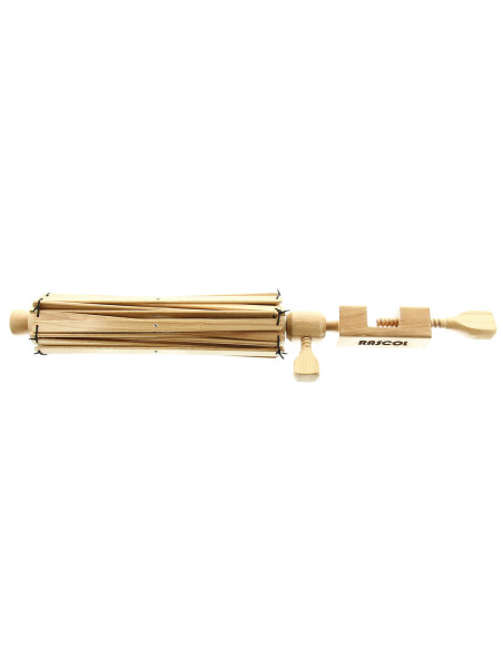Wooden yarn swift with clamp by Rascol