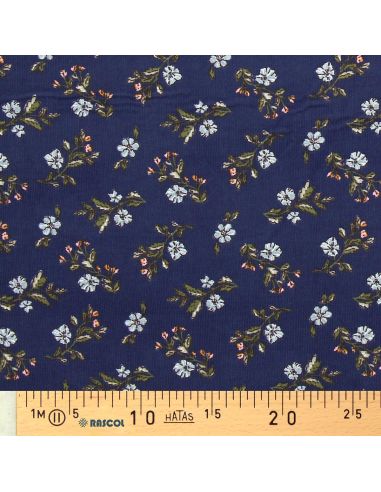 Printed velvet fabric - Lina