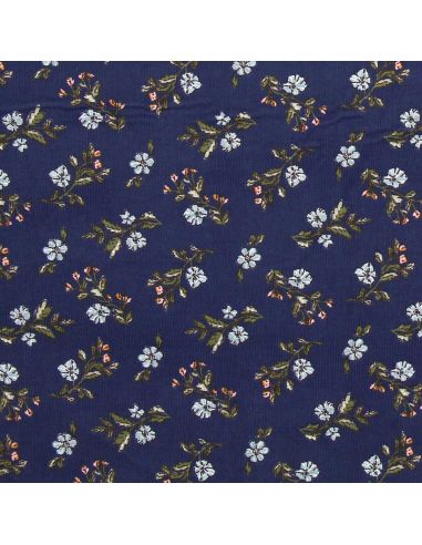 Printed velvet fabric - Lina